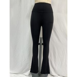 Lululemon 'Align' Black Rib Mini-Flare Pant Size 4